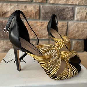 Via Spiga leather heels sz 7,5 M